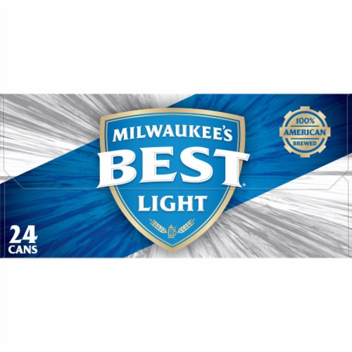 Milwaukee's Best Light American Lager Beer Perspective: bottom