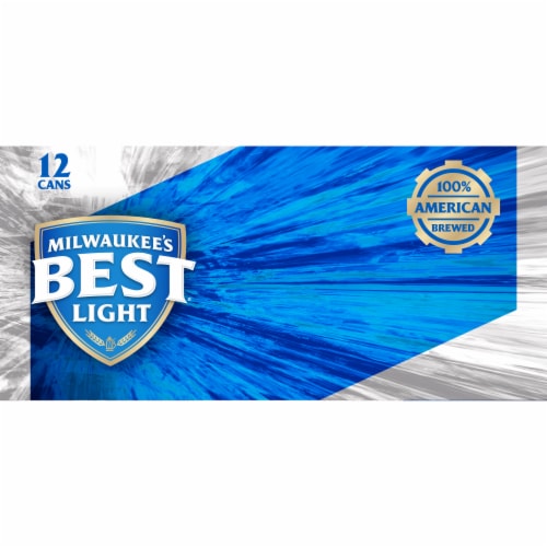 Milwaukee's Best Light American Lager Beer 12 Cans Perspective: bottom