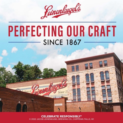 Leinenkugel's Northwoods Amber Pale Lager Beer Bottles Perspective: bottom