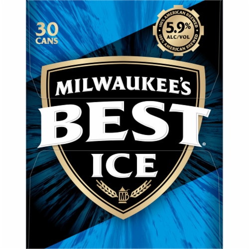Milwaukee's Best Ice Beer American Lager Beer Perspective: bottom