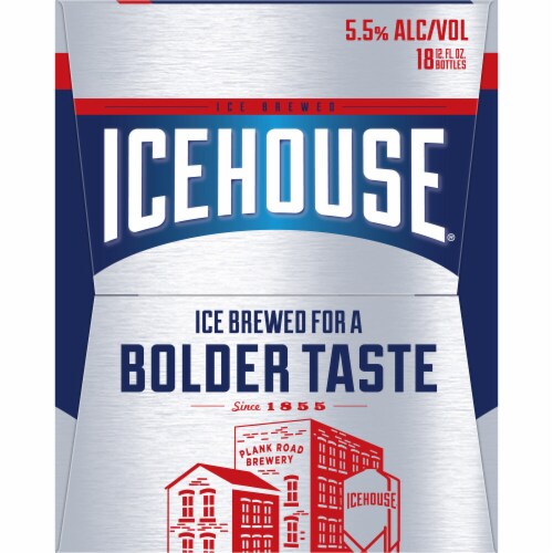Icehouse American Lager Beer Perspective: bottom