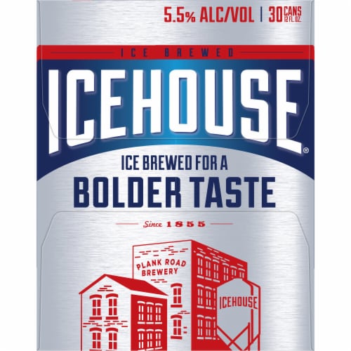 Icehouse American Lager Beer Perspective: bottom