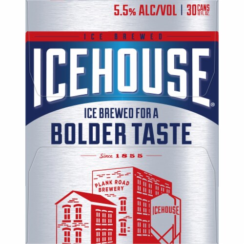 Icehouse American Lager Beer Perspective: bottom