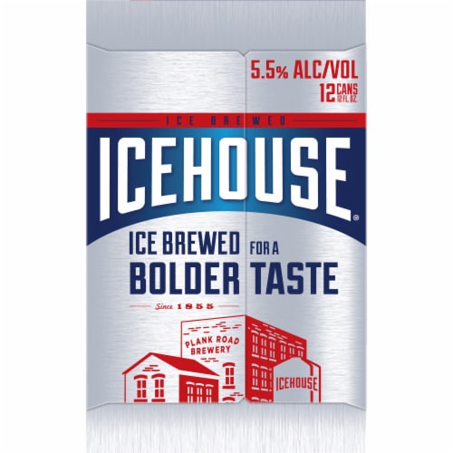 Icehouse American Lager Beer Perspective: bottom