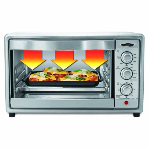 Oster Large Digital Countertop Oven Brushed Stainless Steel