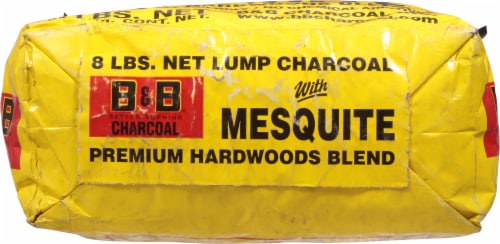 B&B™ Charcoal Better Burning Texas Style Mesquite Lump Charcoal Perspective: bottom