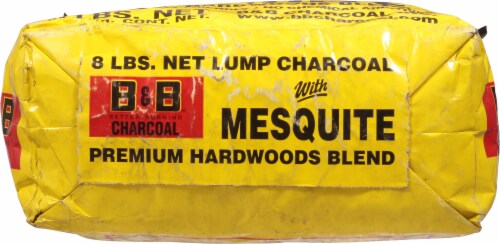 B&B™ Charcoal Better Burning Texas Style Mesquite Lump Charcoal Perspective: bottom