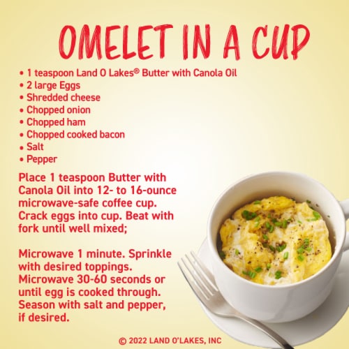 Land O Lakes® Butter with Canola Oil Tub Perspective: bottom
