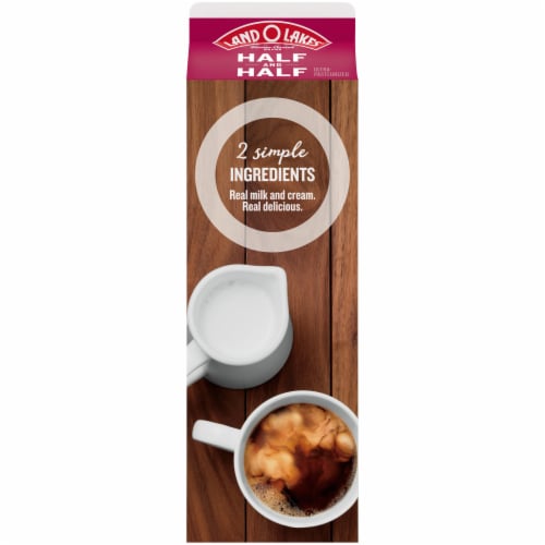 Land O Lakes Traditional Half And Half Carton Perspective: bottom
