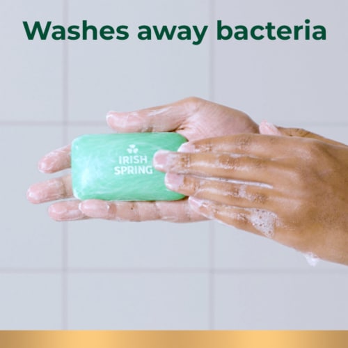 Irish Spring Bar Soap Aloe Vera Scent Perspective: bottom