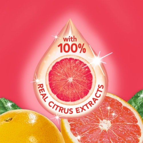 Ajax® Grapefruit Dish Detergent with Bleach Perspective: bottom