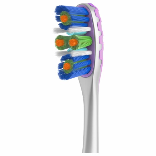 Colgate® 360® Advanced 4 Zone Whole Mouth Clean Soft Toothbrush Value Pack Perspective: bottom