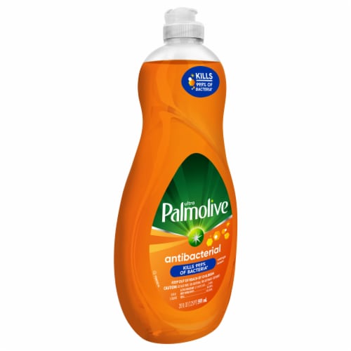 Ultra Palmolive Antibacterial Concentrated Orange Scent Dish Liquid Perspective: bottom