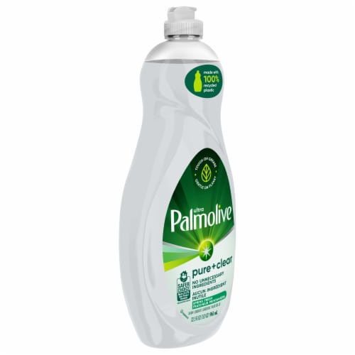 Palmolive Ultra Pure + Clear Spring Fresh Scent Liquid Dish Soap Perspective: bottom