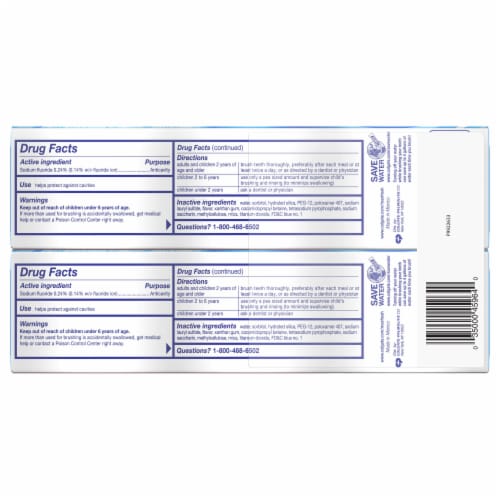 Colgate MaxClean Effervescent Mint Smart Foam Toothpaste Perspective: bottom