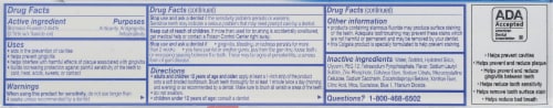 Colgate Total Whitening Toothpaste Value Pack Perspective: bottom