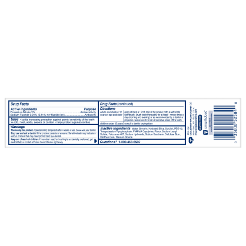 Colgate Sensitive Whitening Fresh Mint Toothpaste 2 Count Perspective: bottom