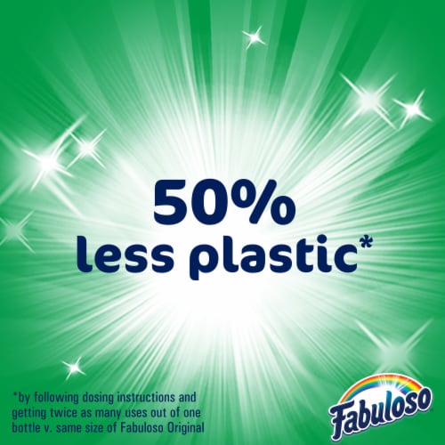 Fabuloso Multi-Purpose Cleaner 2x Concentrated Passion of Fruits Perspective: bottom