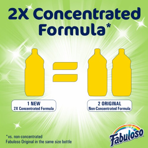 Fabuloso Spring Fresh 2x Concentrated Multi-Purpose Cleaner with Bleach Alternative Perspective: bottom
