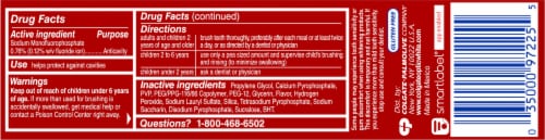 Colgate® Optic White® Advanced Icy Fresh Whitening Toothpaste Value Pack Perspective: bottom