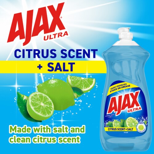Ajax® Charcoal & Citrus Ultra Liquid Dish Soap Perspective: bottom