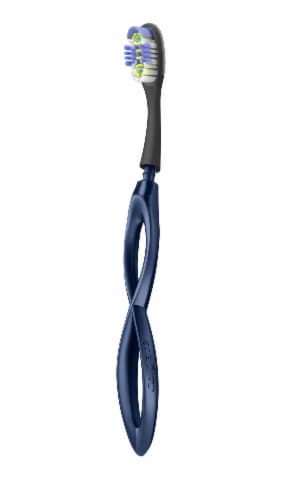 Colgate® Keep Manual Toothbrush Deep Clean Navy Starter Kit with 2 Replacement Brush Heads Perspective: bottom