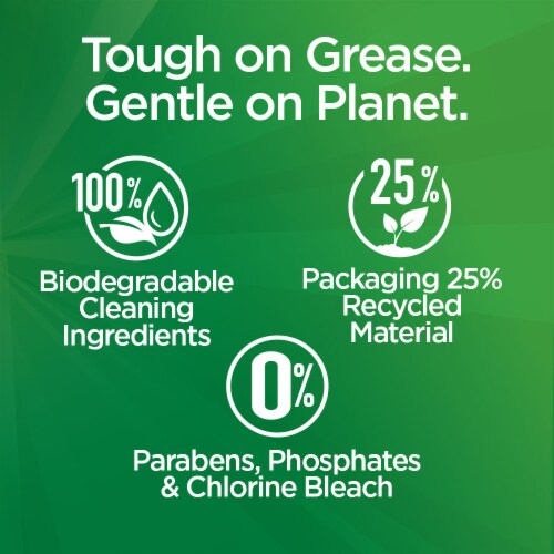 Palmolive Power Pacs Dishwasher Detergent Perspective: bottom