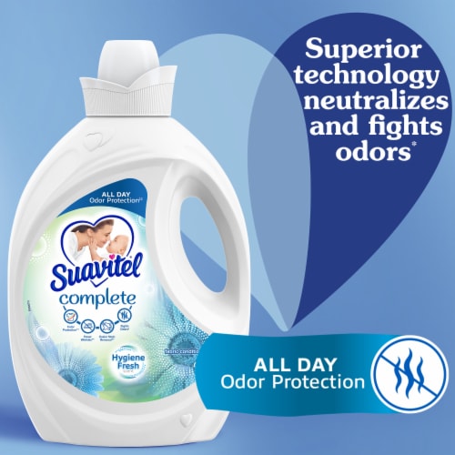 Suavitel Complete Hygiene Fresh Scent Liquid Fabric Softener Perspective: bottom