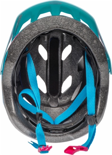 Bell Cadence Youth Bike Helmet - Neon Blue Perspective: bottom