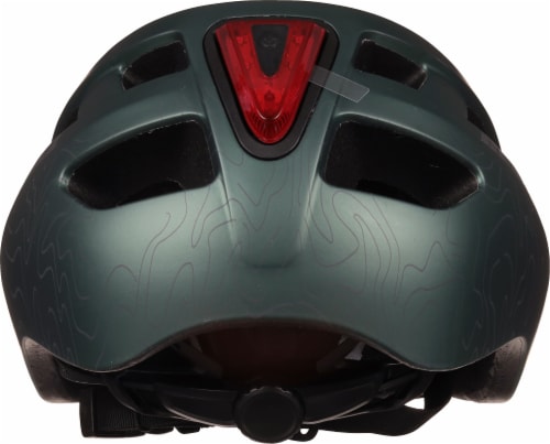 Bell® Nixon Moss Topography Adult Helmet Perspective: bottom