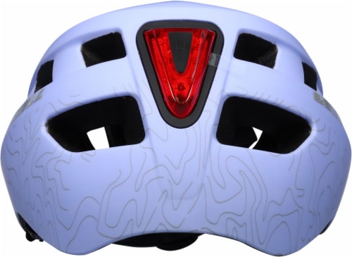 Bell® Orchid Topography Adult Helmet Perspective: bottom