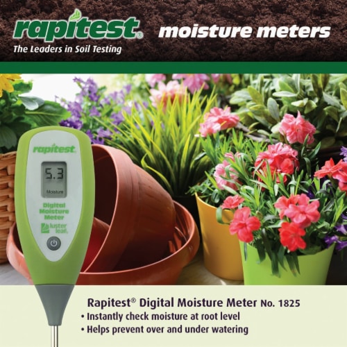 Luster Leaf® Rapitest® Digital Soil Moisture Meter Perspective: bottom