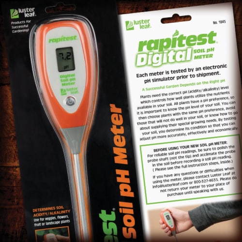 Luster Leaf® Rapitest® Digital Soil PH Meter Perspective: bottom