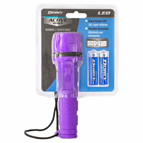 Dorcy LED Active Series Rubber Flashlight - Assorted Perspective: bottom