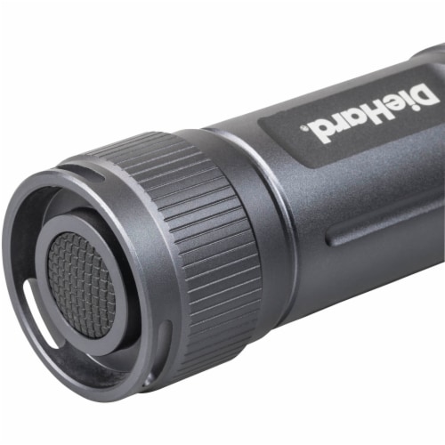 Dorcy DieHard® 600-Lumen Aluminum Twist Focus Flashlight - Black Perspective: bottom