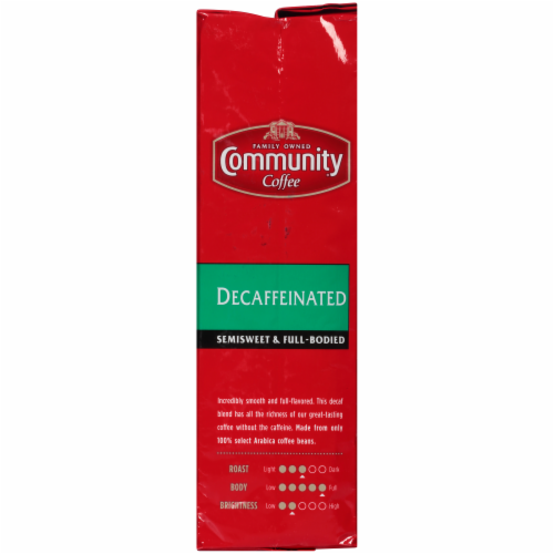 Community Coffee® Decaf Medium-Dark Roast Ground Coffee Perspective: bottom
