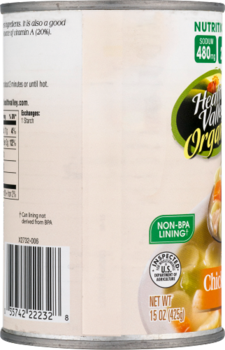 Health Valley Organic Chicken Noodle Soup Perspective: bottom