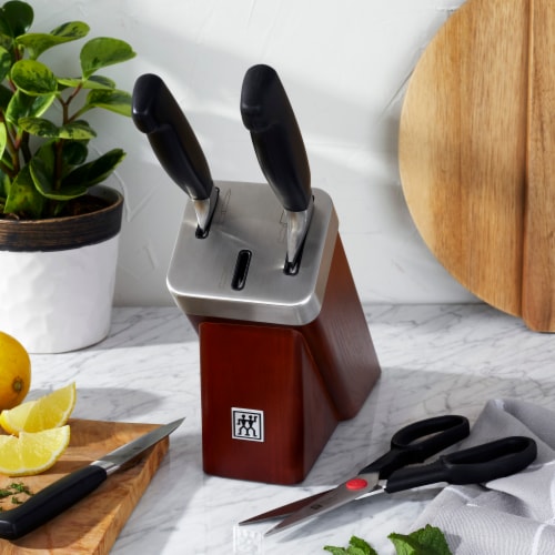 Zwilling Four Star 8 Piece Self Sharpening Knife Block Set