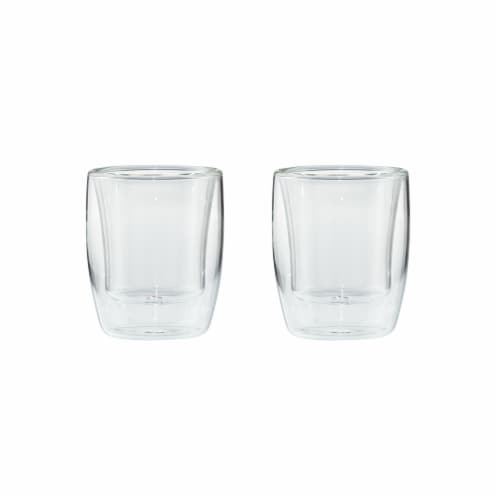 Wide Double Wall Borosilicate Glass Espresso Cup - World Market