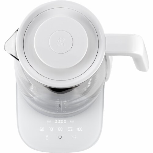 ZWILLING Enfinigy Glass Kettle, Tea Kettle, Silver Perspective: bottom