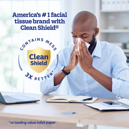 Kleenex On-the-Go Facial Tissues 3 Ply Perspective: bottom
