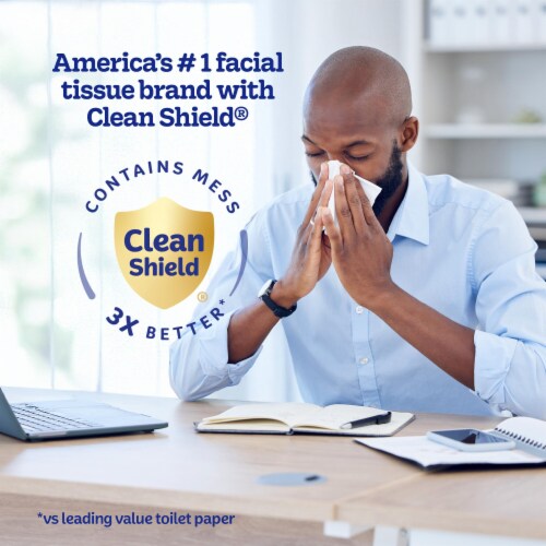Kleenex On-the-Go Facial Tissues 3 Ply Perspective: bottom