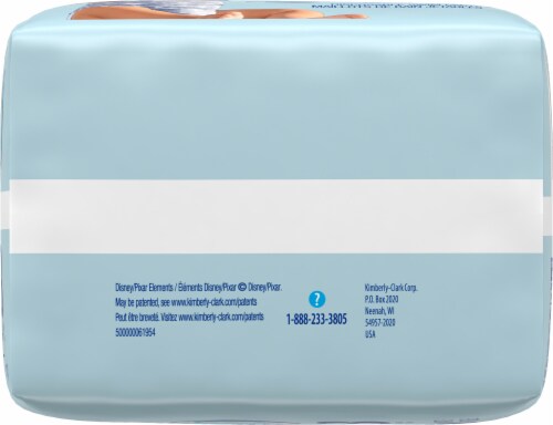 Huggies® Little Swimmers® Swim Diapers Size 3 (16-26 lbs) Perspective: bottom