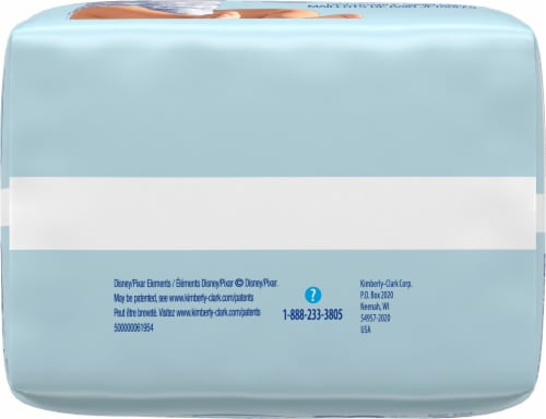 Huggies® Little Swimmers® Swim Diapers Size 3 (16-26 lbs) Perspective: bottom