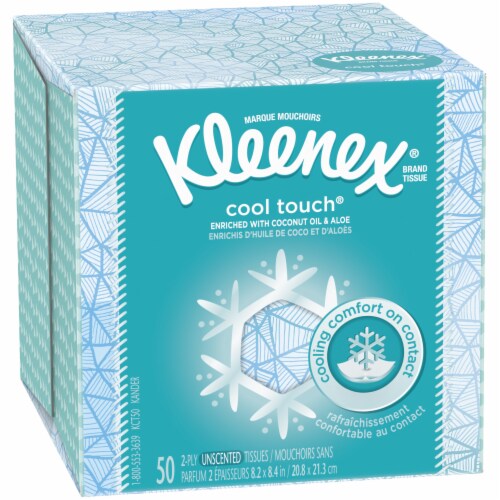 Kleenex® Cool Touch® Facial Tissues Perspective: bottom