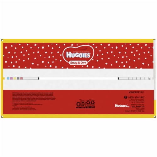 Huggies Snug & Dry Size 4 Diapers Perspective: bottom