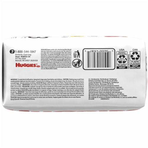 Huggies Snug & Dry Baby Diapers, Size 3 (16-28 lbs) Perspective: bottom