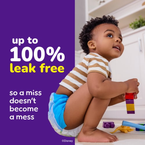 Pull-Ups Learning Designs Boys' Potty Training Pants 3T-4T (32-40 lbs) Perspective: bottom