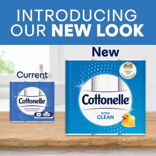 Cottonelle Ultra CleanCare Mega Roll Toilet Paper 12 ct Fry s Food Stores