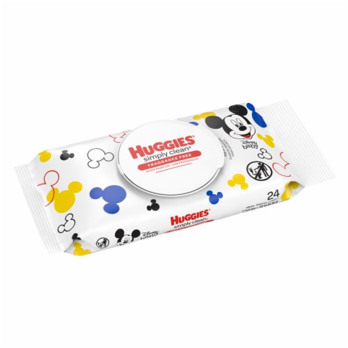 Huggies® Simply Clean® Fragrance Free Baby Wipes Perspective: bottom